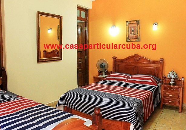 'Habitacion 1' Casas particulares are an alternative to hotels in Cuba.